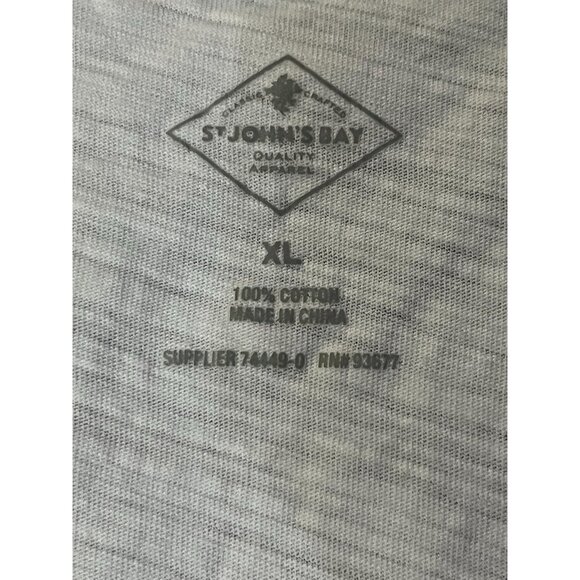 St Johns Bay Blouse Womens XL Used Sleeveless Embroidery Beads - Picture 7 of 13